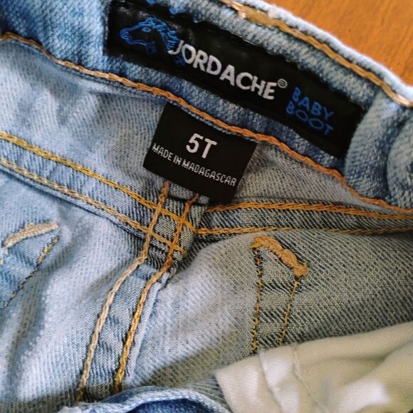 Jordache Baby Boot Denim Jeans - Size: 5T (1151) - Picture 3 of 5